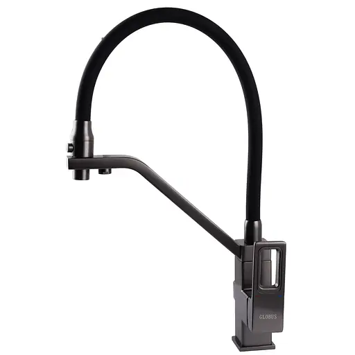 Смеситель для кухни под осмос Globus Lux Lazer GLLR-0900-11-01 Графит - фото 2