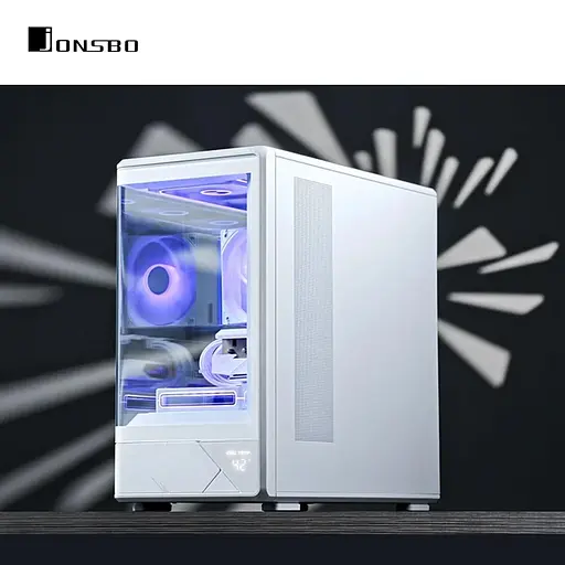 Корпус JONSBO D200 White - фото 7