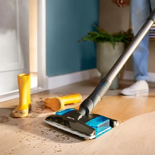 Пылесос Philips Complete Series 8000 беспроводной черно-голубой (XC8157/01) - фото 5