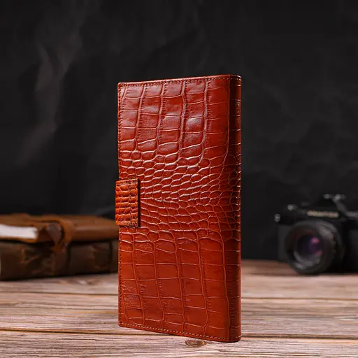 Чоловічий шкіряний гаманець Canpellini 9.5х19х2 см acs0025730 - фото 7