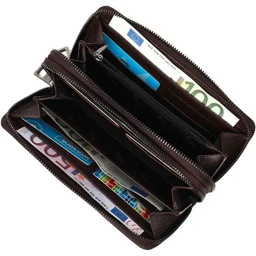 Шкіряна чоловіча сумка Bond 19,5х10х4 см sum0023562 - фото 5