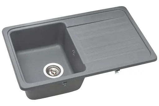 Кухонная мойка гранитная Miraggio Versal gray 758x462x201 00211706, Серый - фото 2