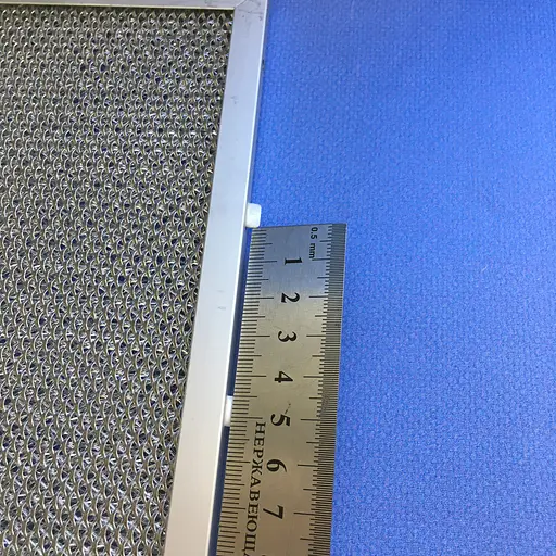 Алюминиевые решетки ( 2шт. ) для кухонной вытяжки Ventolux GARDA 60 (750) SMD, размер 205*475 мм + 130*475 мм - фото 5