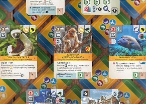 Настольная игра Igames Новый Ковчег: Морские Миры (Ark Nova: Marine Worlds) (укр.) (ВР_НКМС) - фото 2