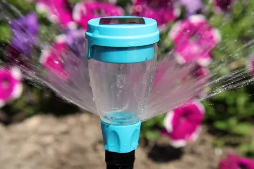 Дождеватель Presto-PS секторный с подсветкой проходной Фонарик (7734) - фото 7