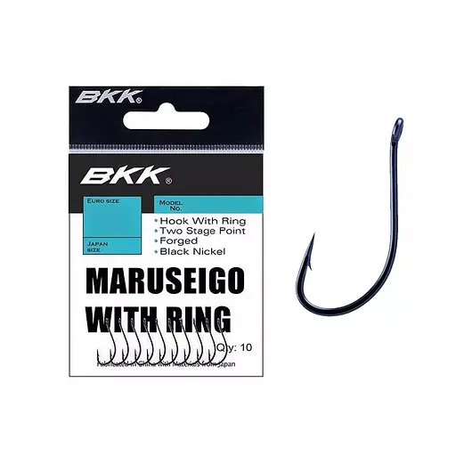 Крючок BKK Maruseigo-R Diamond 8, 10 шт. (1102-A-BM-0113) - фото 2