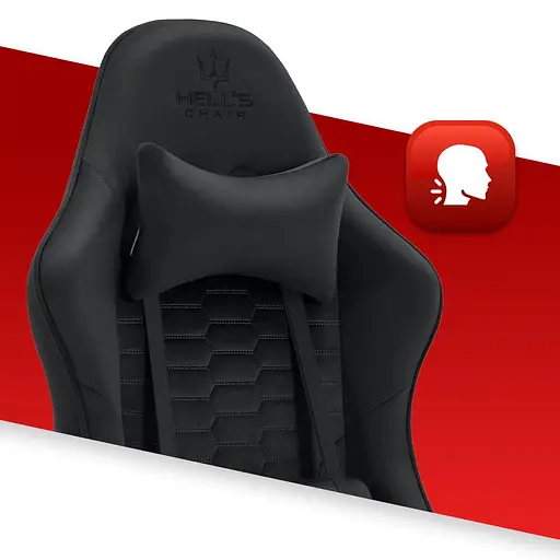 Компьютерное кресло Hell's HC-1000 Black (тканина) - фото 6