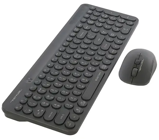Комплект (Клавіатура та миша) A4Tech Fstyler FG3300 Air2 (Grey) - фото 3