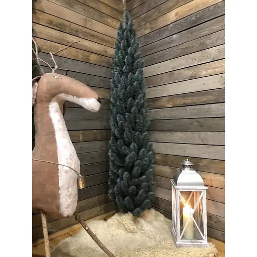 Ялинка штучна Hvoya Альпійська вузька 180 см блакитна - фото 3