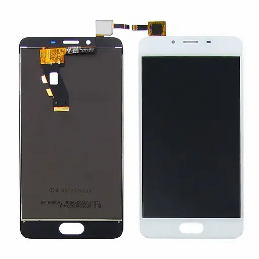 Дисплей для Meizu U10 с белым тачскрином - фото 1