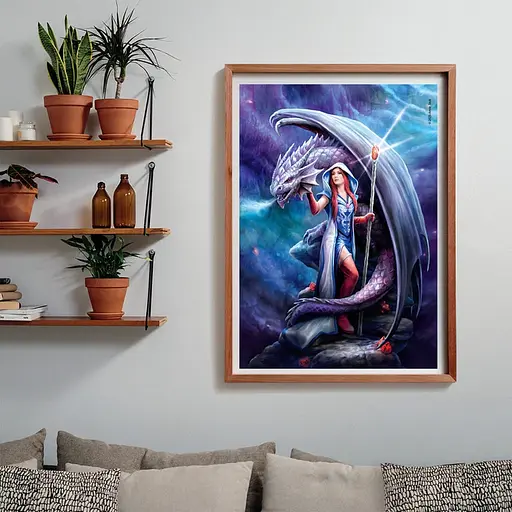 Пазл Anne Stokes Dragon Mage - 1000 шт. Clementoni 39956 - фото 3