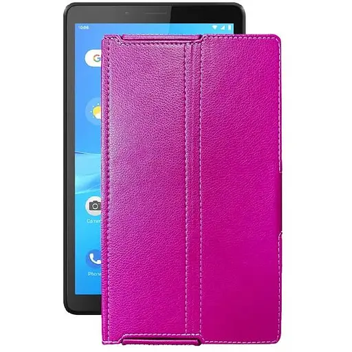 Чохол StatusCASE з екошкіри для планшету Lenovo Tab M7 Рожевий - фото 1