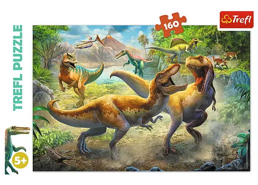 Пазл Trefl Поєдинок тиранозаврів 160 ел. (15360) - фото 2