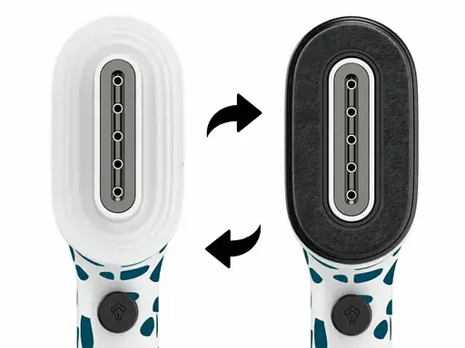 Tefal Отпариватель компактный Pure Pop Home & Travel, 1300Вт, 70мл, постоянный пар - 20гр, бело-синий - фото 3