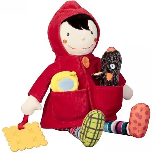 Мягкая игрушка Ebulobo Красная шапочка 40 см (E10024) - фото 1