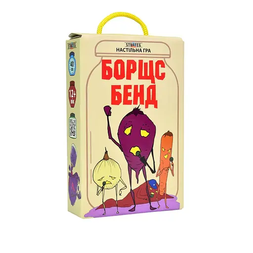 Карткова гра "Борщс Бенд" Strateg 30474 гральні картки 108 штук - фото 1