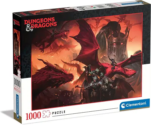 Пазл Dungeons&Dragons (Підземелля і дракони) - 1000 шт. Clementoni 39733