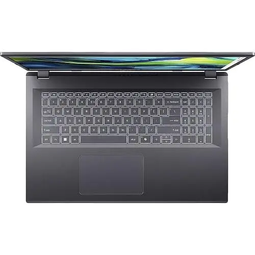 Ноутбук ACER Aspire 17 A17-51M-72HF, (NX.JHEEX.001), Intel Core i7-13620H до 4,9 ГГц, 17,3" Full HD, 16 ГБ, SSD 512 ГБ, Intel UHD Graphics, стальной серый - фото 3