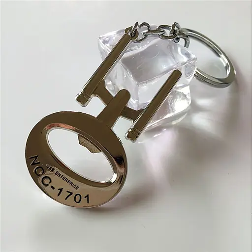 Брелок відкривачка зореліт USS Enterprise NCC-+1701 Star Trek.100 - фото 2