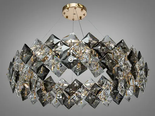 Вражаюча новинка кришталева люстра на 10 ламп - фото 2