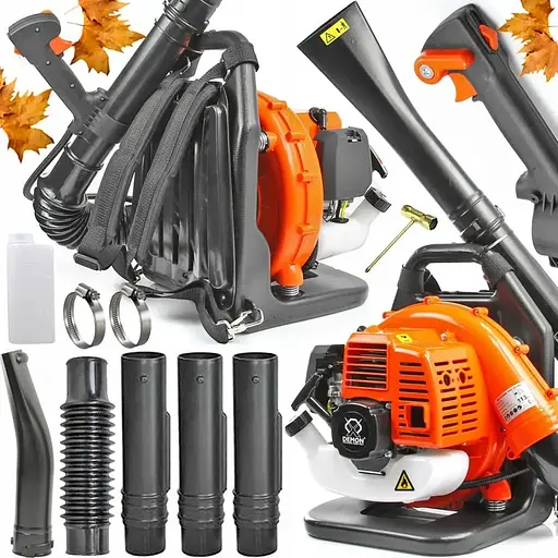 Садовий пилосос повітродувка Demon М88180 бензинова - фото 9