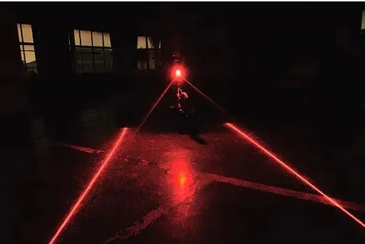 Задний фонарь с поворотником и лазерной разметкой Suxiao BG-A112 - фото 5