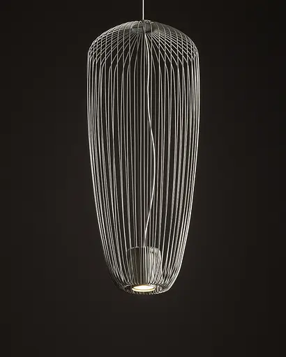 Подвесной светильник, люстра Nowodvorski 11242 Pumpkin S GU10 1x10W IP20 Светло-серый - фото 2