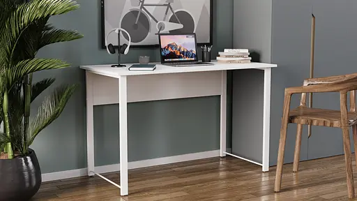 Комп'ютерний стіл Ferrum-decor Курт 75x120x60 білий ДСП Білий 16мм (FRD-102206) - фото 4