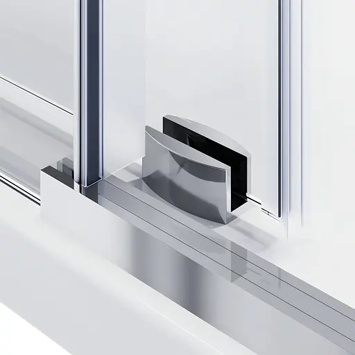 Душова кабіна без піддону Koer SR SC07-120x90x200-TR-01 прозоре скло Easy Clean 8 мм, хром KR5370, Універсальна, прозорий, хром - фото 2