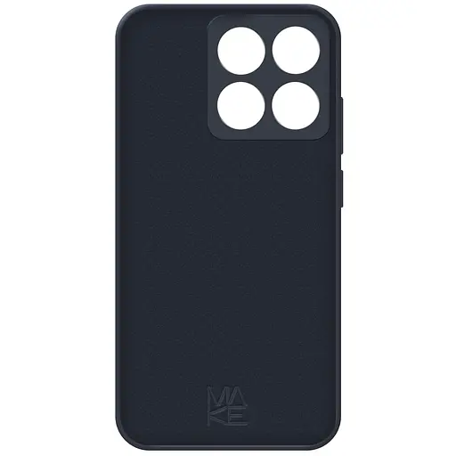 Чохол MAKE Xiaomi 14T Silicone Titan Black - фото 4