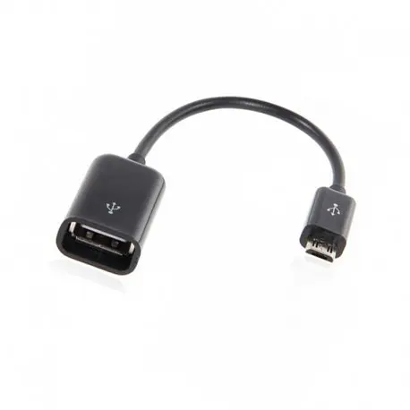 Кабель OTG Micro USB Koni Strong KS-06 длина 16 см черный
