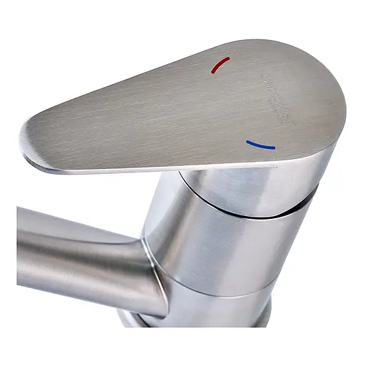 Змішувач для умивальника Mixxus Neo-004-15cm MI6179 Нержавіюча сталь - фото 2