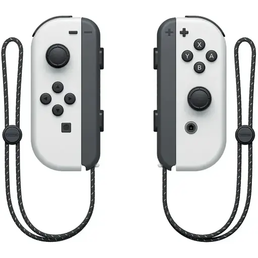 Игровая приставка Nintendo Switch Oled портативная с White Joy-Con - фото 4