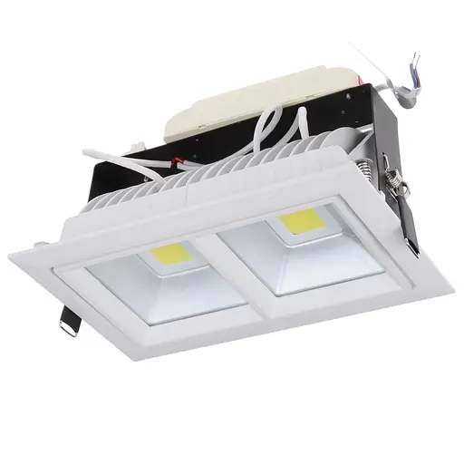 Потолочный светильник Brille LED-233/2x20W CW врезной (32-241)