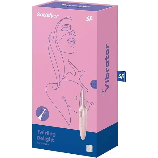 Вібратор для клітора Satisfyer Twirling Delight Розовий - фото 6