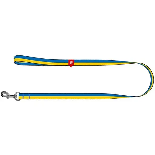 Поводок для собак Waudog Nylon из нейлона рисунок "Colors of freedom", размер S - фото 2