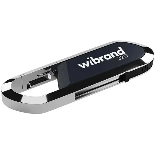 Флэш-накопитель Wibrand USB 2.0 Aligator 32Gb Серый - фото 1