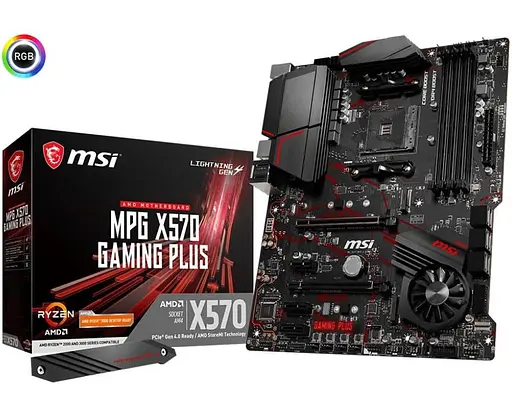 Материнская плата MSI MPG X570 Gaming Plus (MPG X570 Gaming Plus) (Socket AM4, AMD X570, ATX) Б/у - фото 5