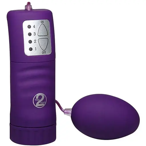Віброяйце You2Toys Velvet Purple Pill 5.5 см фіолетовий