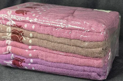 Комплект из 8 шт. махровых полотенец для лица 90 x 50 см комплект X-958-240 большой набор махровых косметических полотенец - фото 7