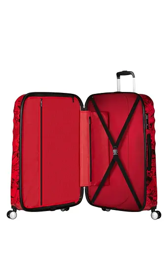 Чемодан 77 См American Tourister WAVEBREAKER DISNEY MICKEY COMICS RED 77x52х29 31C*20021 - фото 2