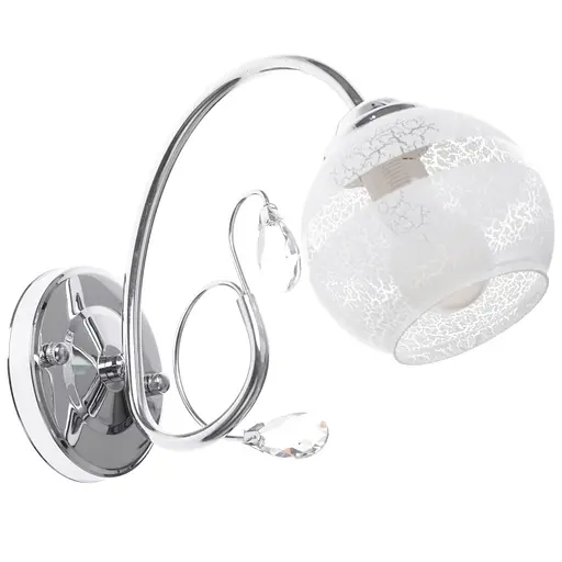 Бра Brille LK-217W/1 спрямованого світла настінне накладне E14 CH