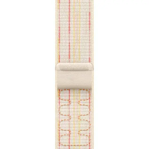 Ремешок Nylon Sport Loop для Apple Watch 42(ser.1-3)/44/45/46/49mm Starlight / Pink