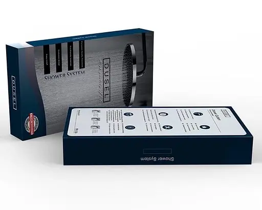 Душова система Dusel Pour Black (239307000), Чорний матовий - фото 9