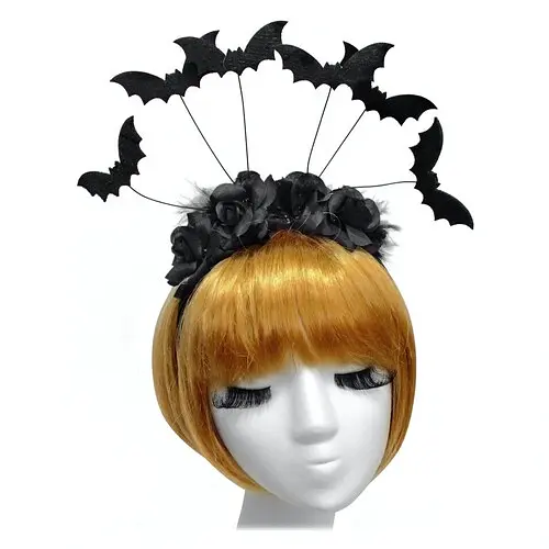 Обруч Летючі мишки з трояндами - фото 1