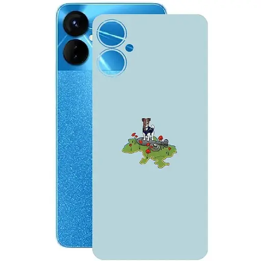 Защитная пленка StatusSKIN для Tecno Spark 9 Pro Корпус Винил Патрон 2 - фото 1