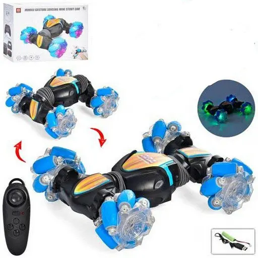 Дитяча трюкова машинка. Дитяча машинка зі світлом арт. CV8818-88A-1 - фото 3