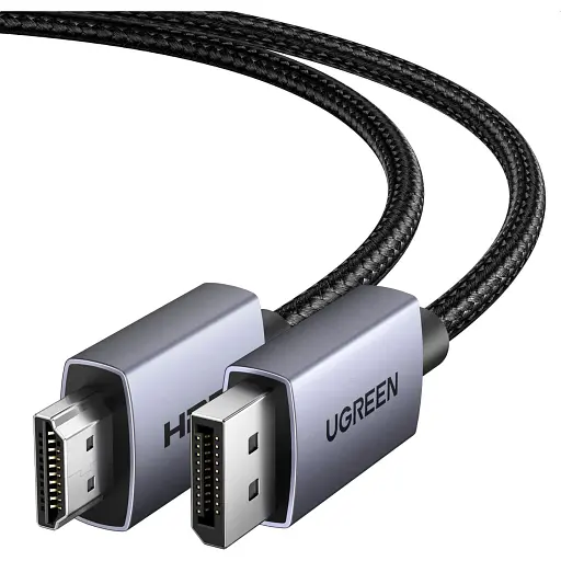 Кабель Ugreen DP125 DisplayPort to HDMI 2.0 4K 2m Black (35842) [140564] - фото 3