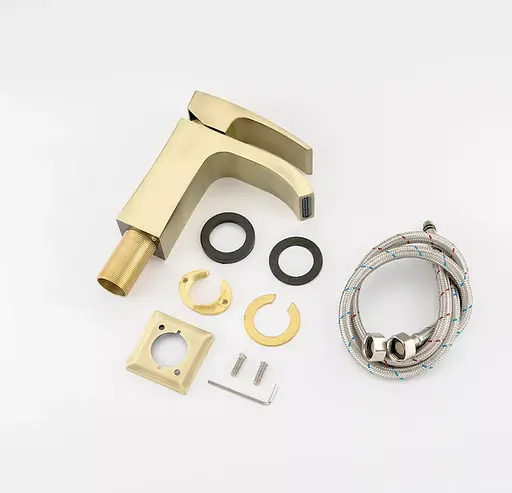 Змішувач для умивальника Gappo G1007-4 бронза Бронза - фото 4