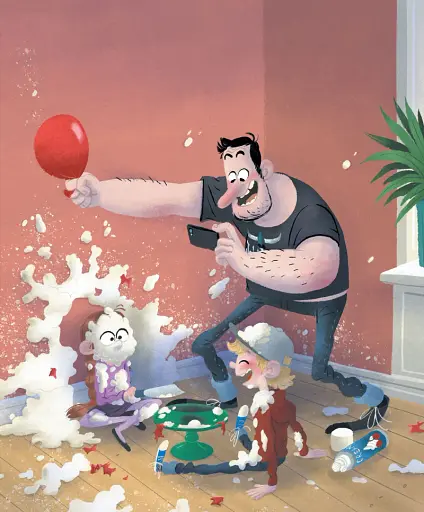 Татко Саллі стає ютубером - фото 10